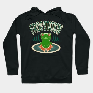 Frog station Hoodie